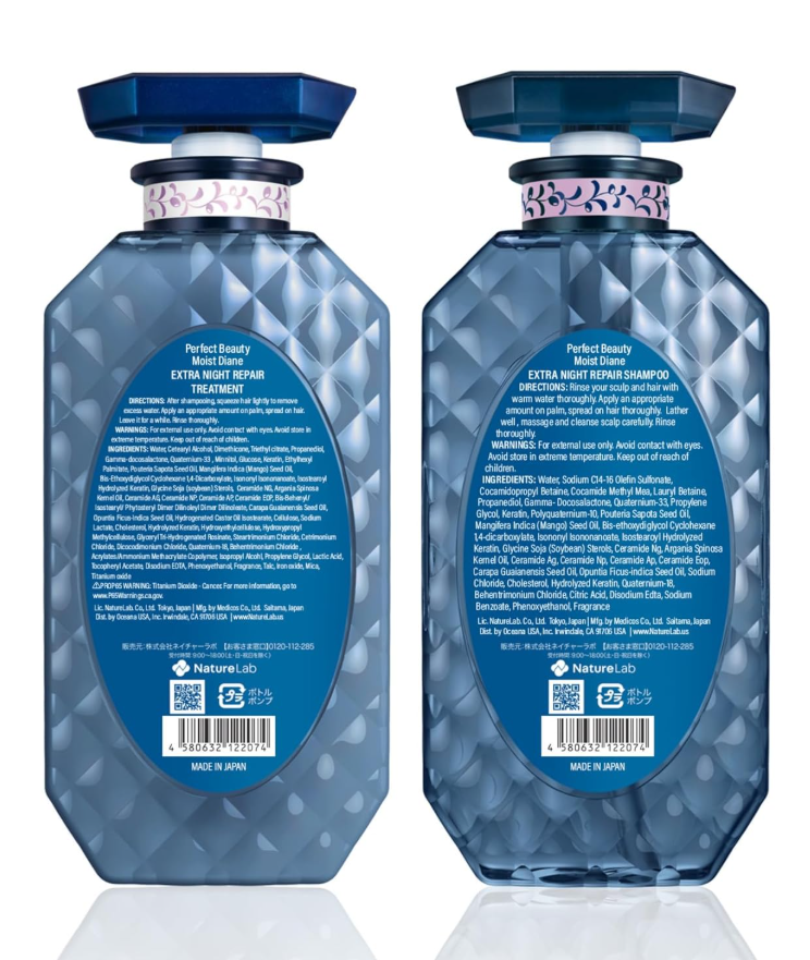 Diane Extra Night Repair Set 450ml + 450ml