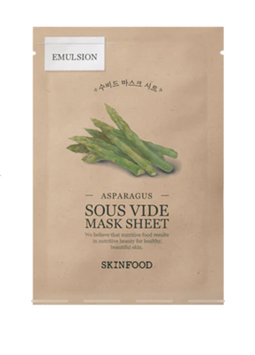 SkinFood Emulsion Asparagus Sous Vide Mask Sheet 1pc