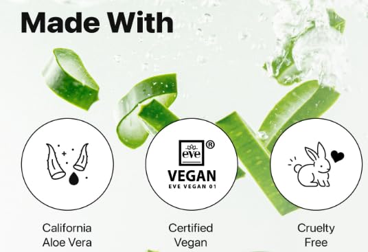 Aloe vera foam cleanser tube with green aloe slices on a white background, Nature Republic Mild & Moisture Aloe Vera Foam Cleanser 150ml