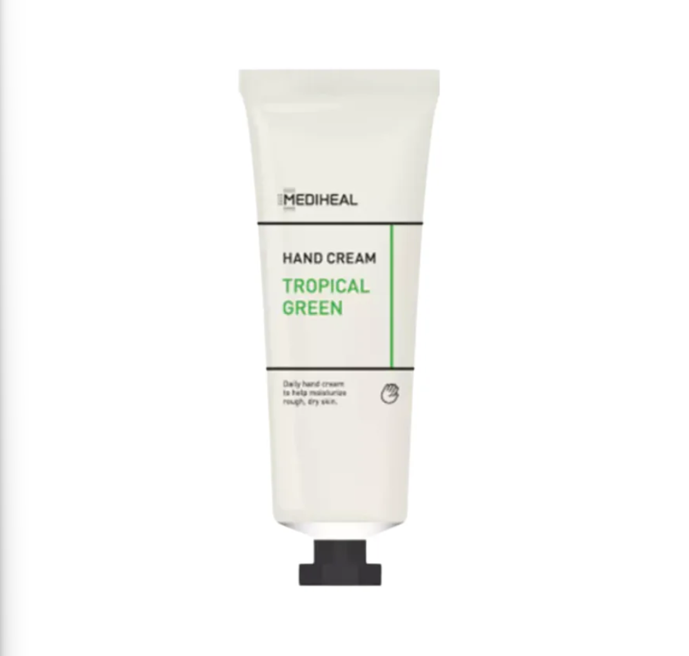 Mediheal Tropical Green hand cream on a white background, Mediheal Tropical Green Hand Cream 150ml