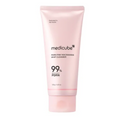Pink tube of Medicube cleanser on a white background， Medicube PDRN Pink Niacinamide Whip Cleanser 120g