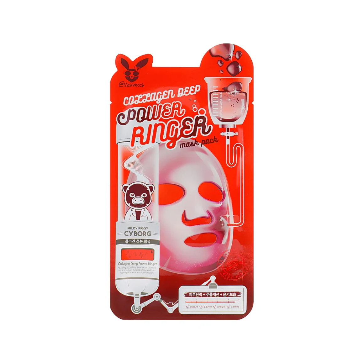 Elizavecca Collagen Deep Power Ringer Mask 1pc