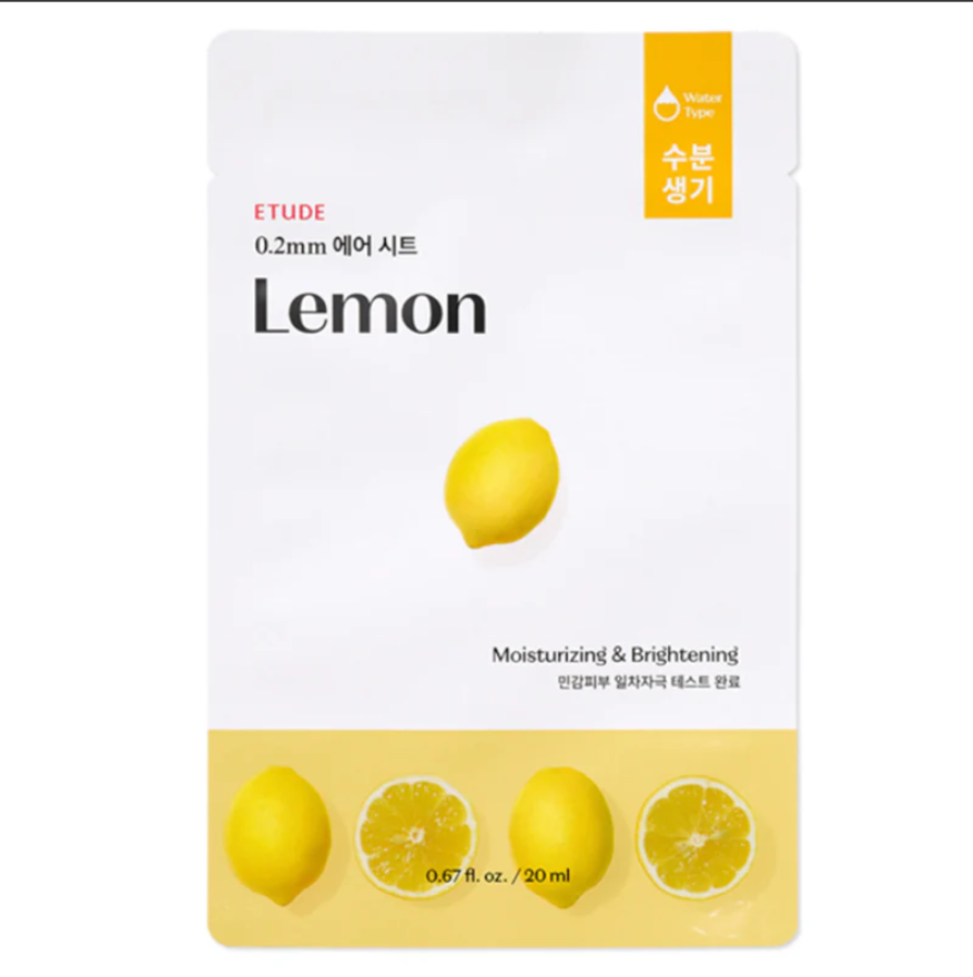 Etude House 0.2 Therapy Air Mask lemon 1pc
