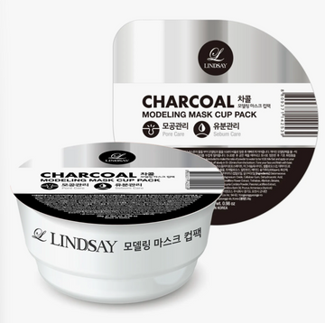 Lindsay Charcoal Modeling Mask Cup Pack 28g