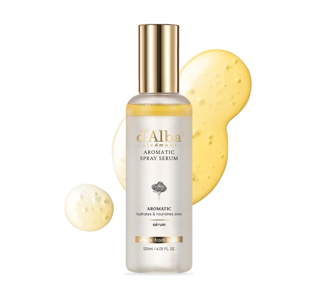 D'alba Aromatic Dpray Serum 120ml, front packaging