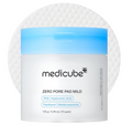 Medicube Zero Pore Pad Mild packaging on a white background, Medicube Zero Pore Pad Mild 155g 70 pads