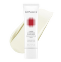 Tube of Cell Fusion C Laser UV Defense Sunscreen on a white background, CellFusionC Laser Sunscreen 50ml