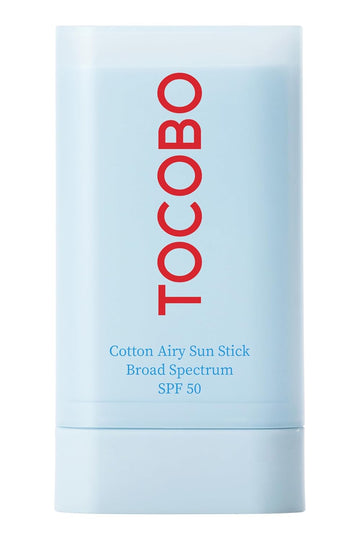 Tocobo Cotton Airy Sun Stick Sun Screen Broad Spectrum SPF 50 19g