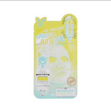 Elizavecca Tea Tree Deep Power Ringer Mask 1pcs