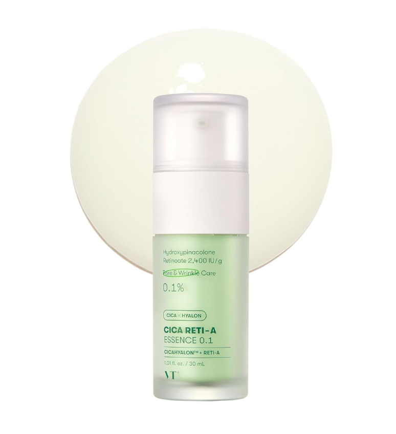 VT Cica Reti-A Essence 0.1 – Gentle Retinol Essence with Cica (30ml)
