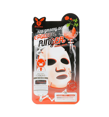 Elizavecca Red Ginseng Deep Power Ringer Mask 1pc