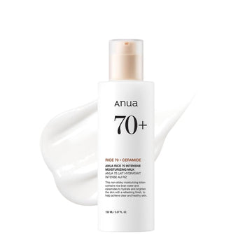Anua rice 70+ intensive moisturizing milk 150ml