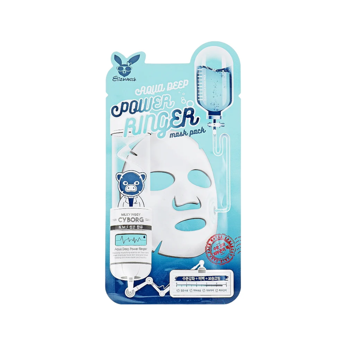 Elizavecca Aqua Deep Power Ringer Mask 1pc