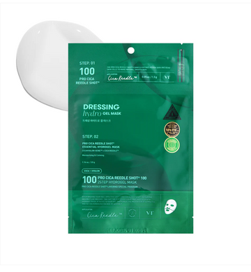 VT Pro Cica Reedle Shot 2 step Hydrogel Mask 1pc
