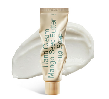 Hetras Mango Seed Butter Hand Cream 50ml, front packaging