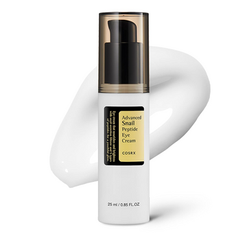 CosRX Advanced Snail Peptide Eye Cream bottle on a white background, Cosrx advanced snail Peptide eye cream 25ml