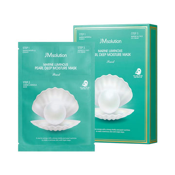 JMsolution Marine Luminous Pearl Moisture Mask Plus 10pcs