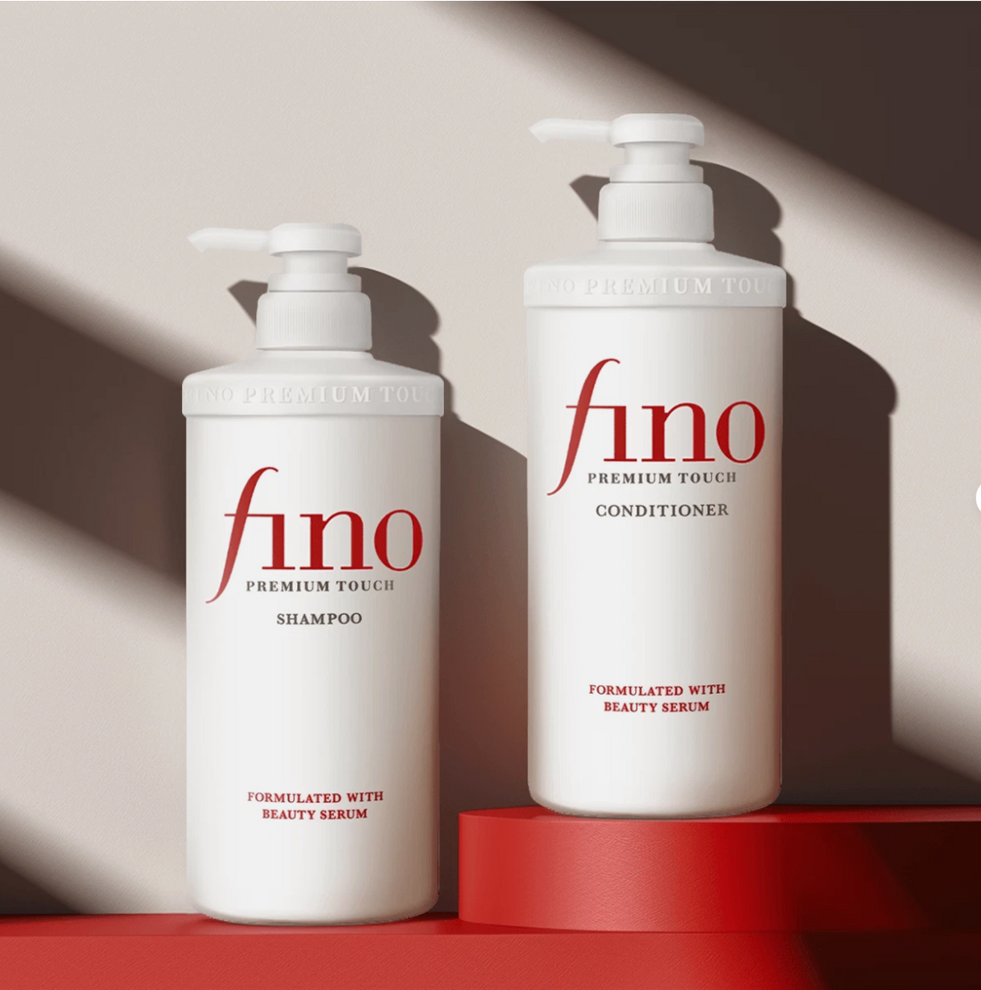 Shiseido Fino Premium Touch Shampoo + Conditioner 550ml*2