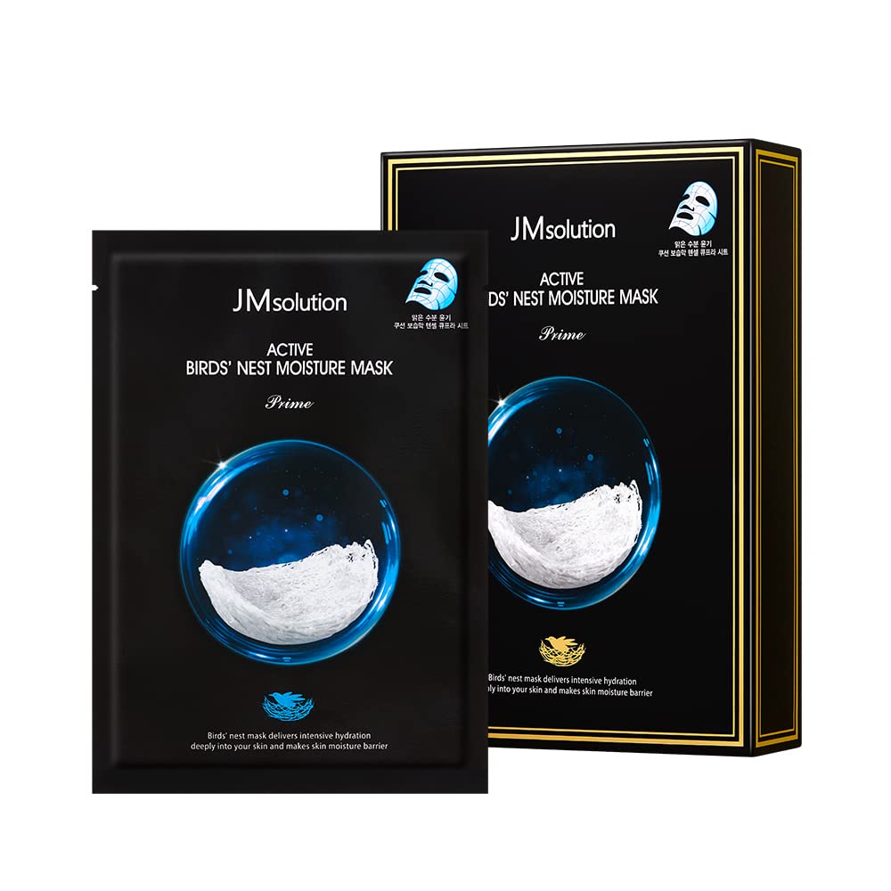 JMsolution Active Bird’s Nest Moisture Mask 10pcs
