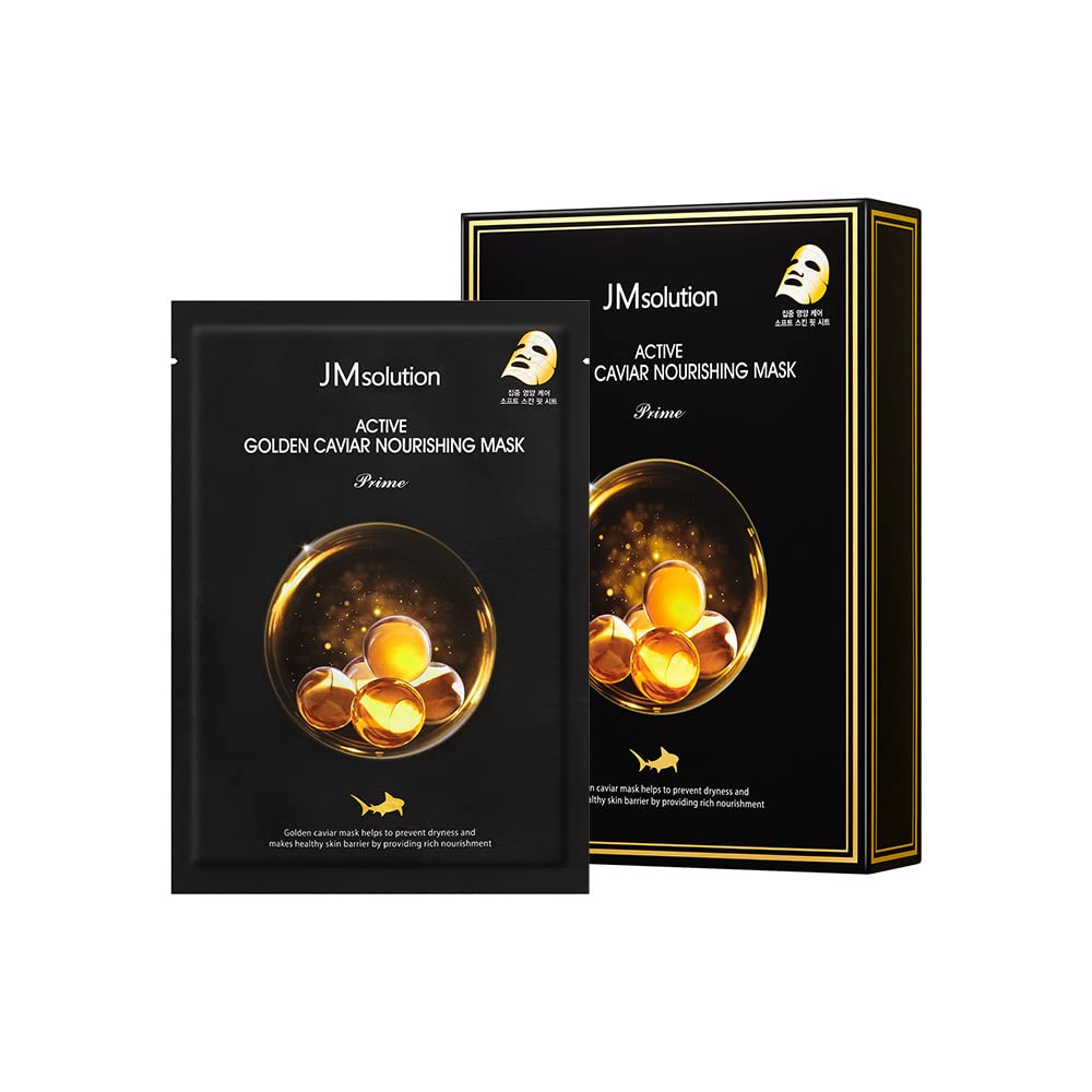 JMsolution Active Golden Caviar Nourishing Mask 10pcs