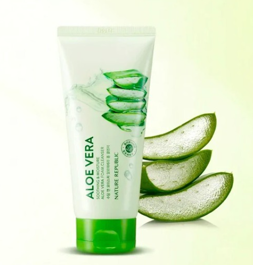 Nature Republic Mild & Moisture Aloe Vera Foam Cleanser 150ml