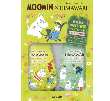 Himawari dear beaute oil in shampoo & conditioner skandinavia 400ml+400g