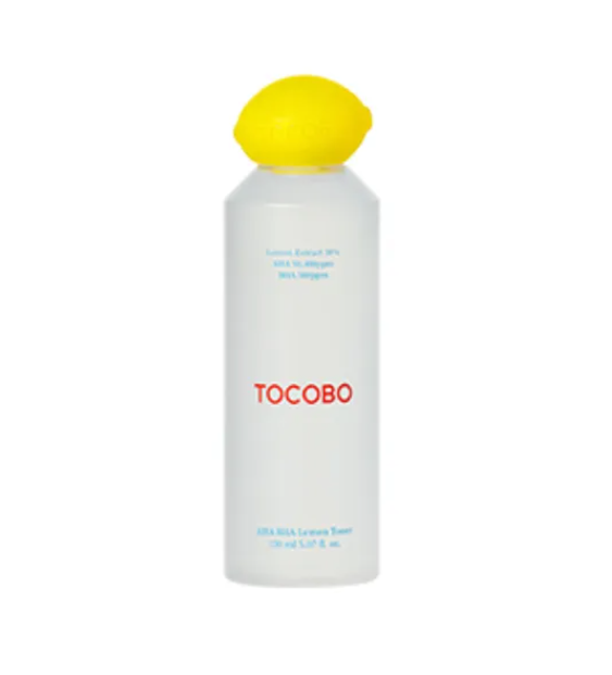 TOCOBO AHA BHA Lemon Toner – Exfoliating & Brightening (150ml)
