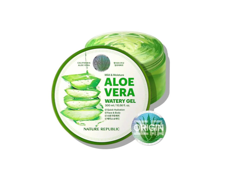 Nature Republic Mild & Moisture Aloe Vera Watery Gel 10.56 fl.oz