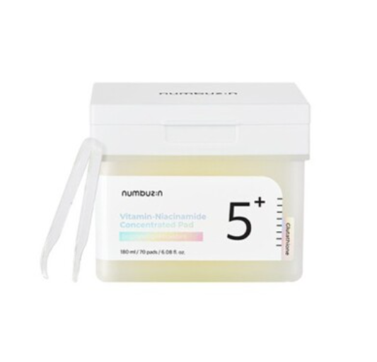 Numbuzin No.5 Vitamin-Niacinamide Concentrated Pad 70Pads
