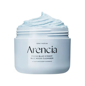Arencia Fresh Blue Hyssop Rice Mochi Cleanser 120g