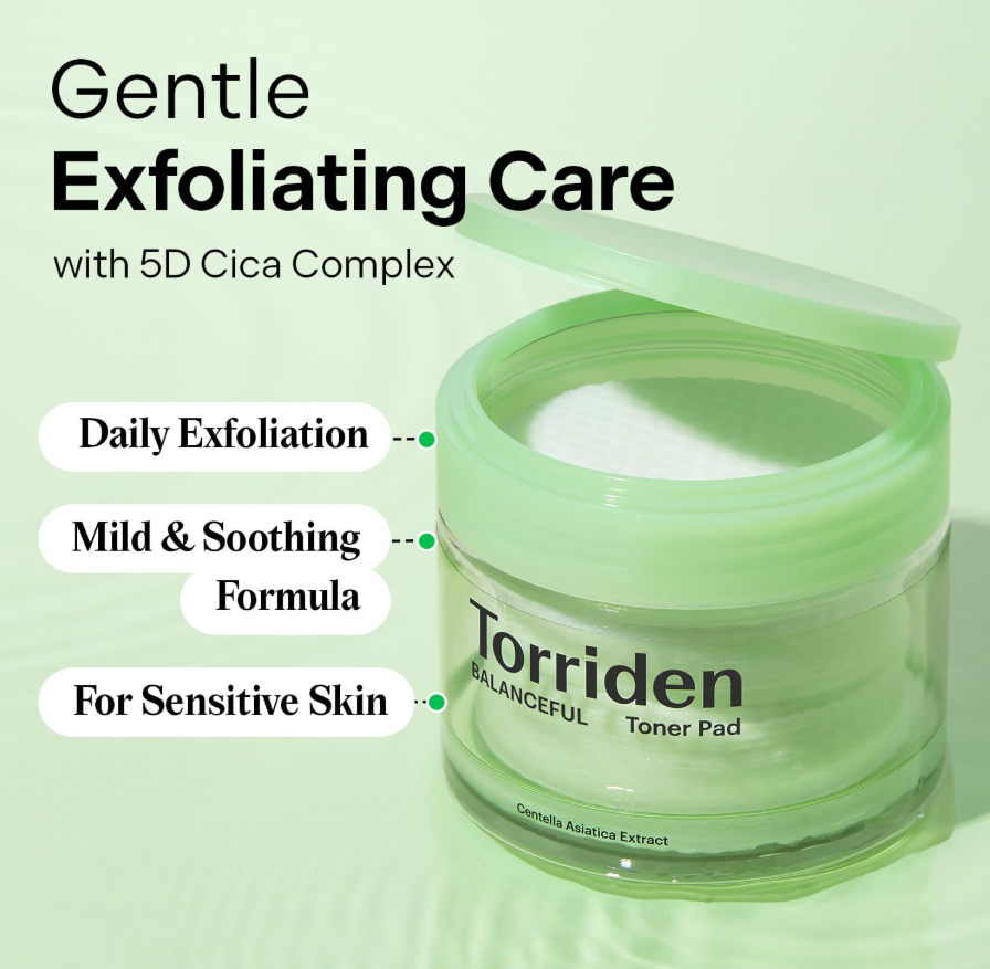 Torriden BALANCEFUL Toner Pad 60pads