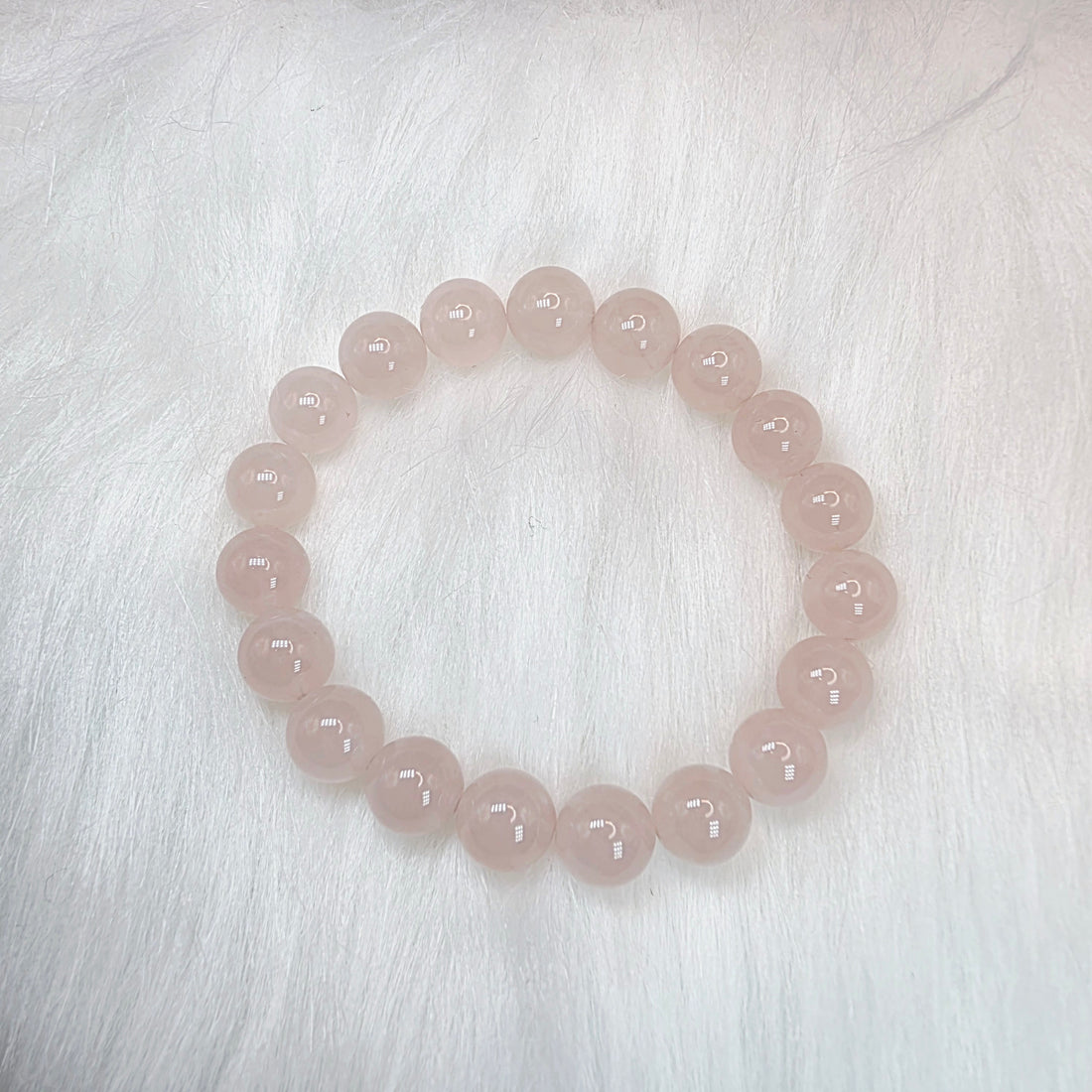 BlushAura Rose Quartz Love Bracelet