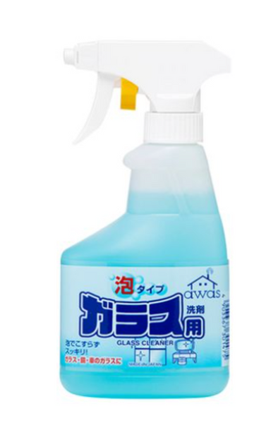 Glass cleaner spray bottle on a white background, Rocket Glass Cleaner 300ml