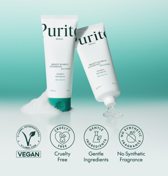 Purito Seoul Mighty Bamboo Panthenol Cleanser 150ml