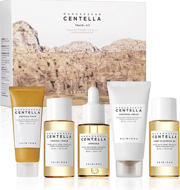 Skin1004 Madagascar centella Travel Kit, front packaging