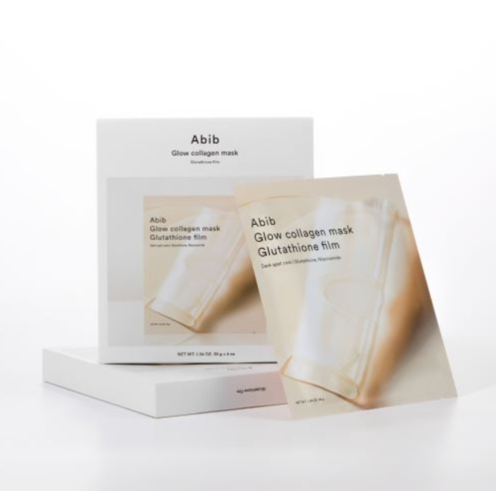 Abib Glow Collagen Mask Glutathione Film 4pcs