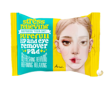 Ariul Stress Relieving Purefull Lip and Eye Remover Pad 30ea