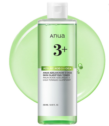 Anua AZELAIC ACID 3 CICA SKIN CLARIFYING TONER 250ml