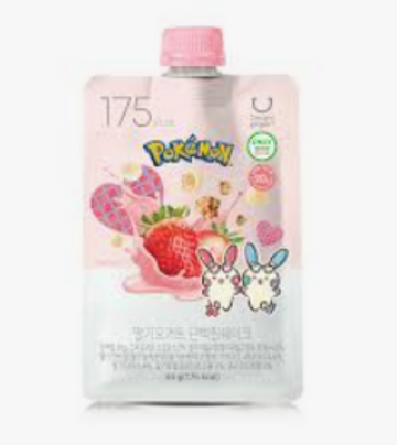 Delight Project x Pokemon Strawberry Yogurt Protien Shake 