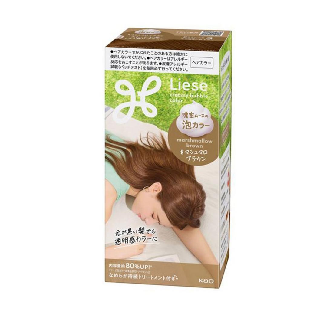 Liese Foam Hair Dye Marshmallow Brown