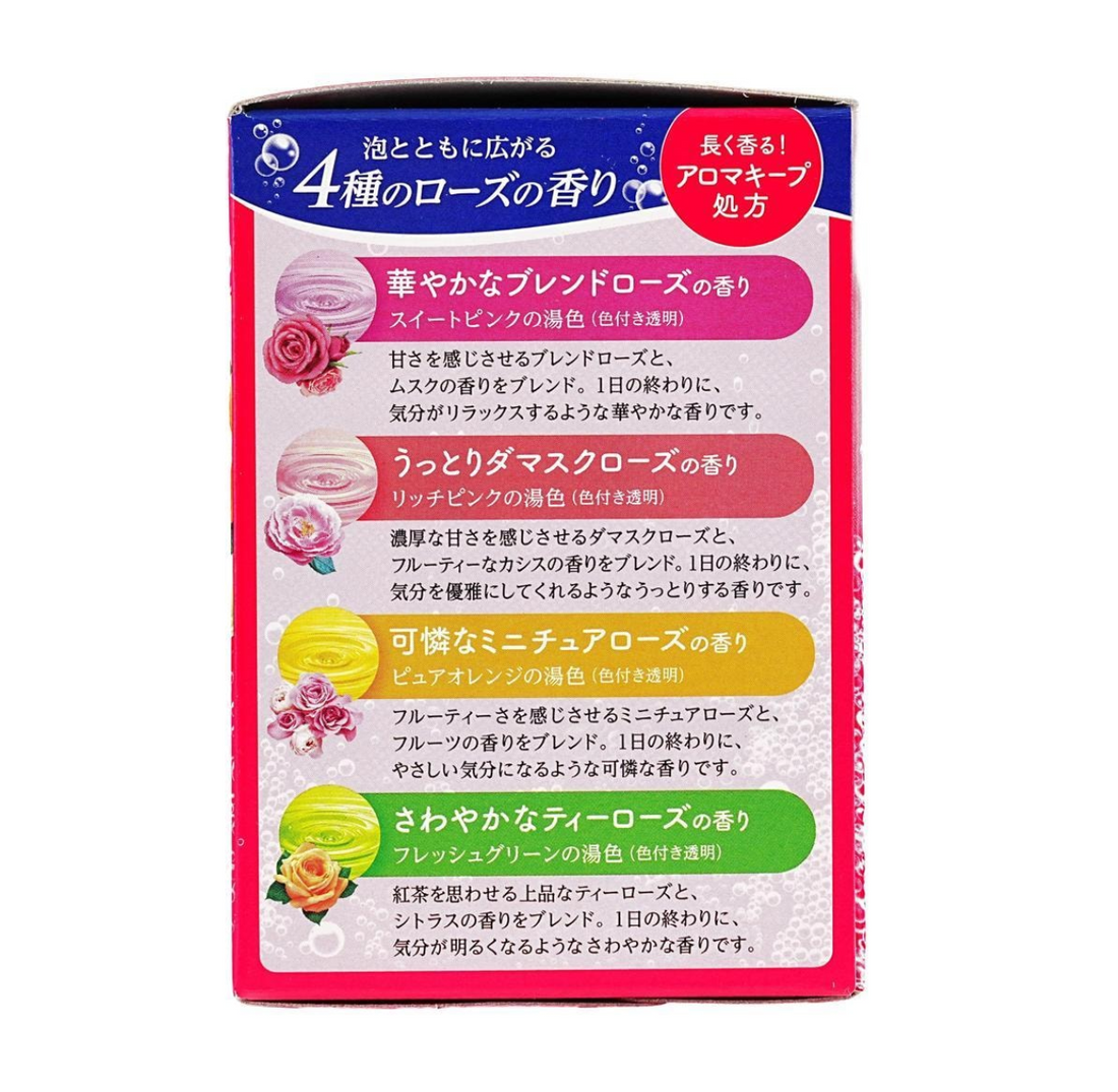 ONPO Carbonated Water Luxury Kodawari Rose Bath Salt Tablet