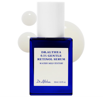 A bottle of Dr. Althea 0. Dr.Althea 0.1% Gentle Retinol Serum 30ml