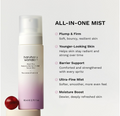 Haruharu Wonder serum mist bottle with product features on a light gray background, Haruharu Wonder Black Rice Probiotics Barrier 2% NAD+ Serum Mist 80ml