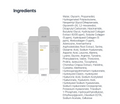Ingredients list page for a collagen supplement, showing a bottle labeled 'sodbt Collagen' with a list of ingredients on a white background. Sungboon Editor Deep Collagen Power Boosting Cream In Serum 30ml
