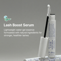 Lash boost serum with applicator on a gray background, featuring the Dr. Althea brand, DR.ALTHEA Lash Boost Serum 9ml