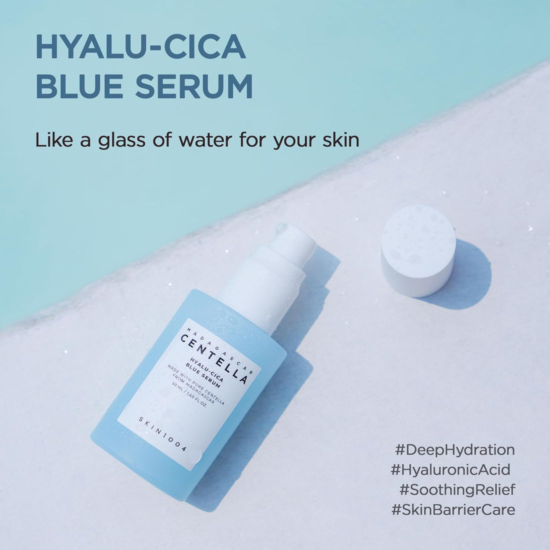 Skin1004 Madagascar Centella Hyalu-Cica Blue Serum 30ml