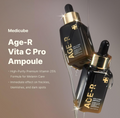 Medicube Age-R Vita C Pro Ampoule with droppers on a gradient background, Medicube Age-R Vita C Pro Ampoule 20ml