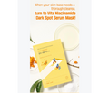 Vita Niacinamide Dark Spot Serum Mask packaging with text on a white background, Round Lab Vita Niacinamide Dark Spot serum Mask 10ea