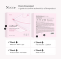 Guide to confirm the authenticity of Medicube pink collagen gel mask packaging, Medicube PDRN Pink Collagen Gel Mask 4pcs
