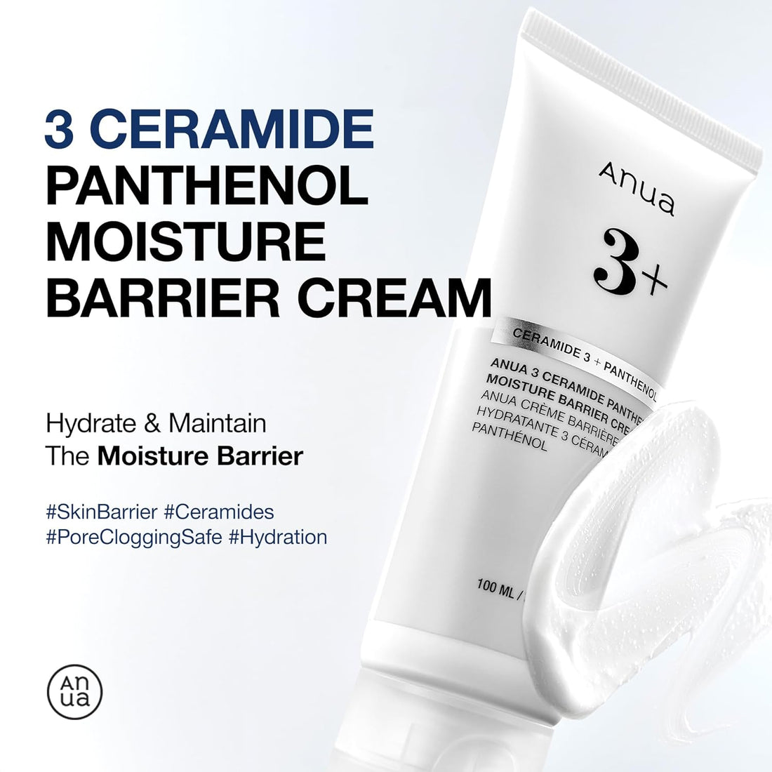 Anua 3 Creamide Panthenol Moisture Barrier Cream 100ml